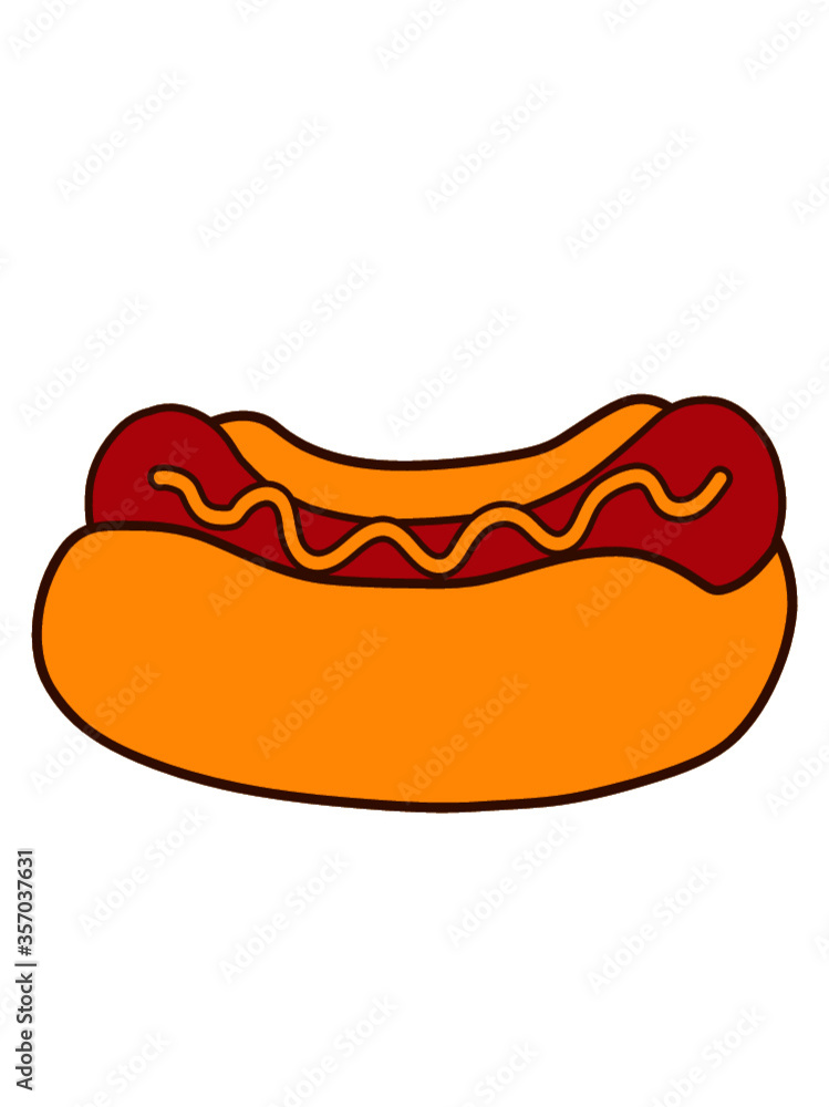 Hot Dog Wurst Fast Hot Dog Wurst Fast