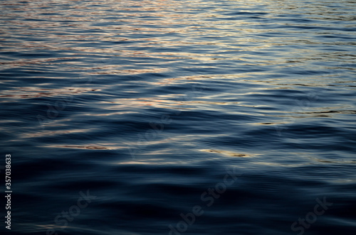 beautiful blue fjord surface background