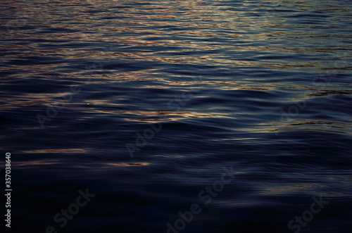 beautiful blue fjord surface background