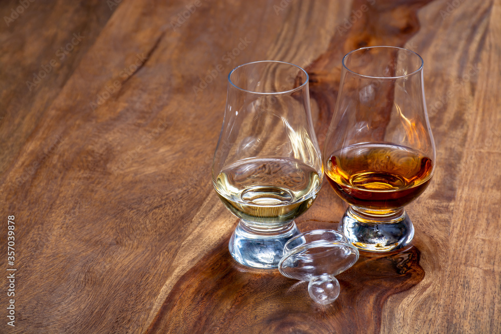 Scotch single malt and blended whisky tasting on distillery in Scotland Scotch single malt and blended whisky tasting on distillery in Scotland
