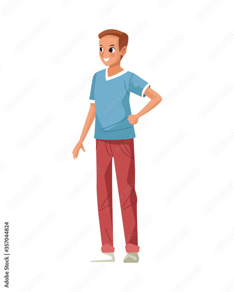 young man male avatar character young man male avatar character