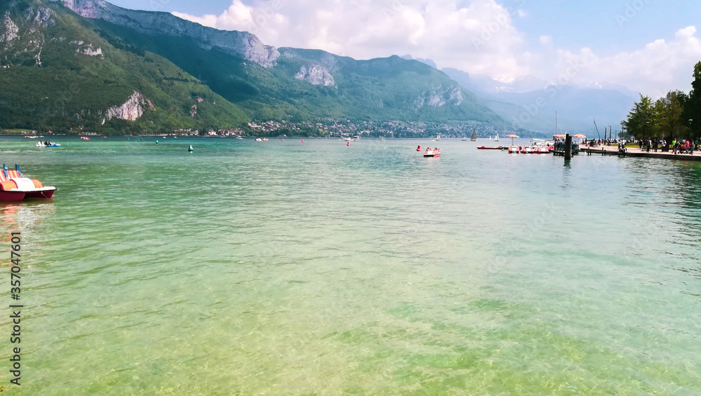Annecy Lake, France