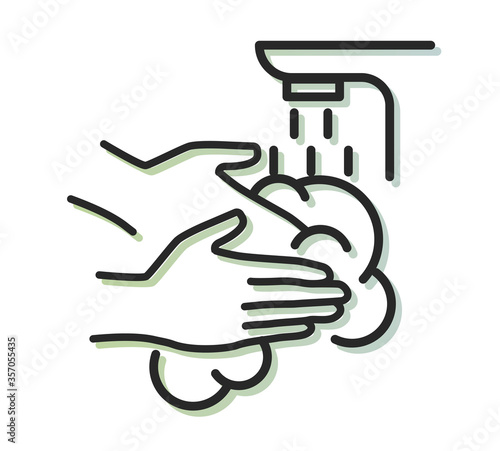 Hygiene - Handwash Stock Icon