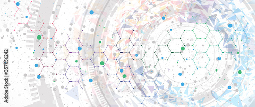 Conceptual technology illustration of artificial intelligence