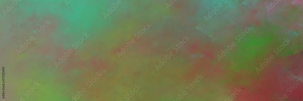 beautiful abstract painting background graphic with pastel brown, old mauve and cadet blue colors and space for text or image. can be used as horizontal background texture