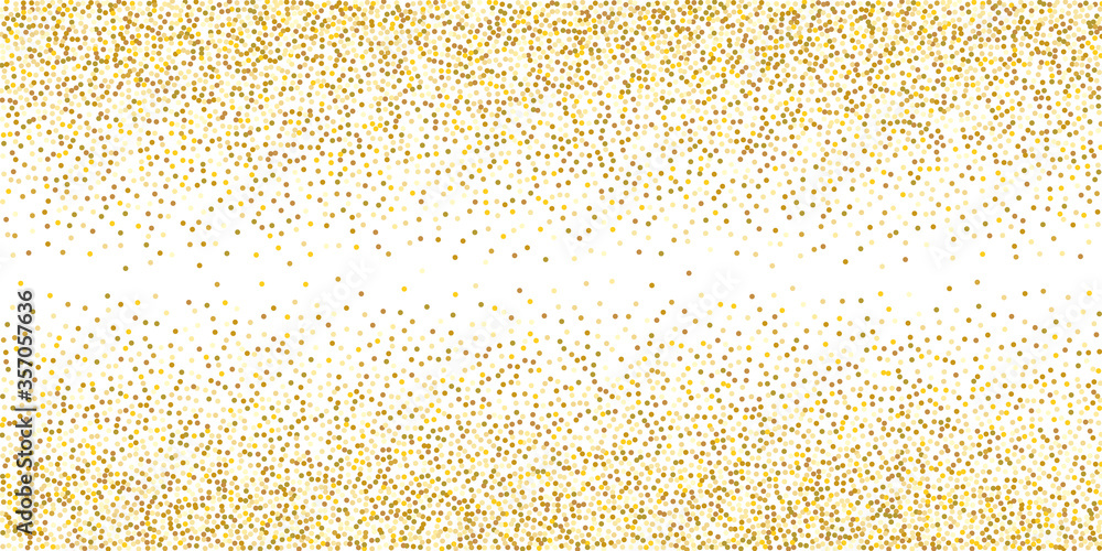 Golden glitter. Golden glitter.