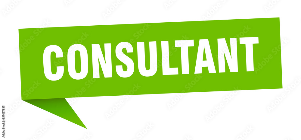consultant banner. consultant speech bubble. consultant sign consultant banner. consultant speech bubble. consultant sign