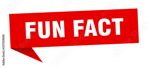 fun fact banner. fun fact speech bubble. fun fact sign