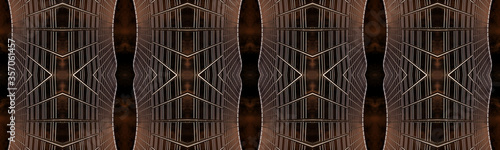 Foto underside panoramic and perspective view to steel glass high rise building skysc