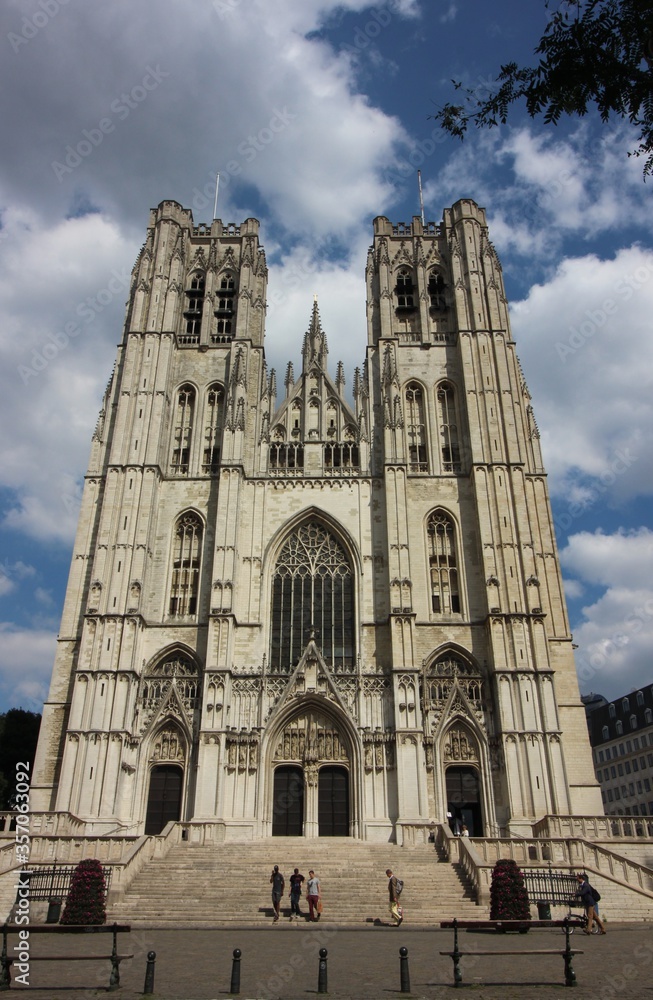 Cathedral of Brussels, capital of Belgium