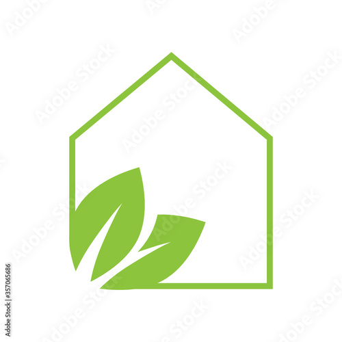 with green leaves