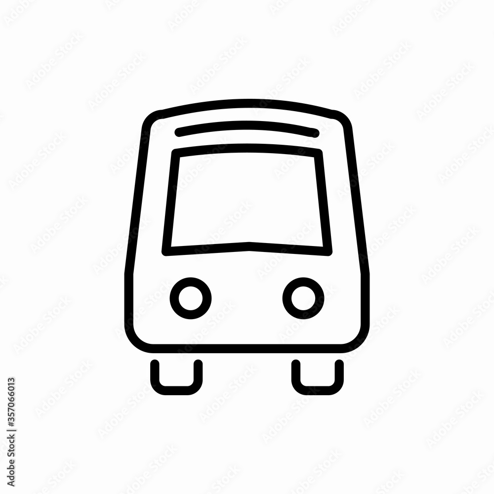 Outline bus icon.Bus vector illustration. Symbol for web and mobile Outline bus icon.Bus vector illustration. Symbol for web and mobile