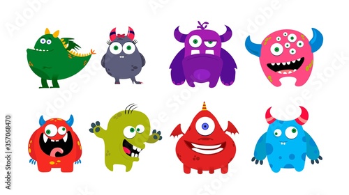 comic funny monsters corporation collection