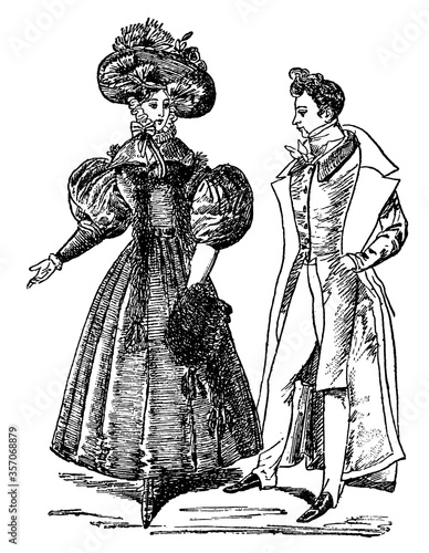 Photography Vienna Fashion, 1831