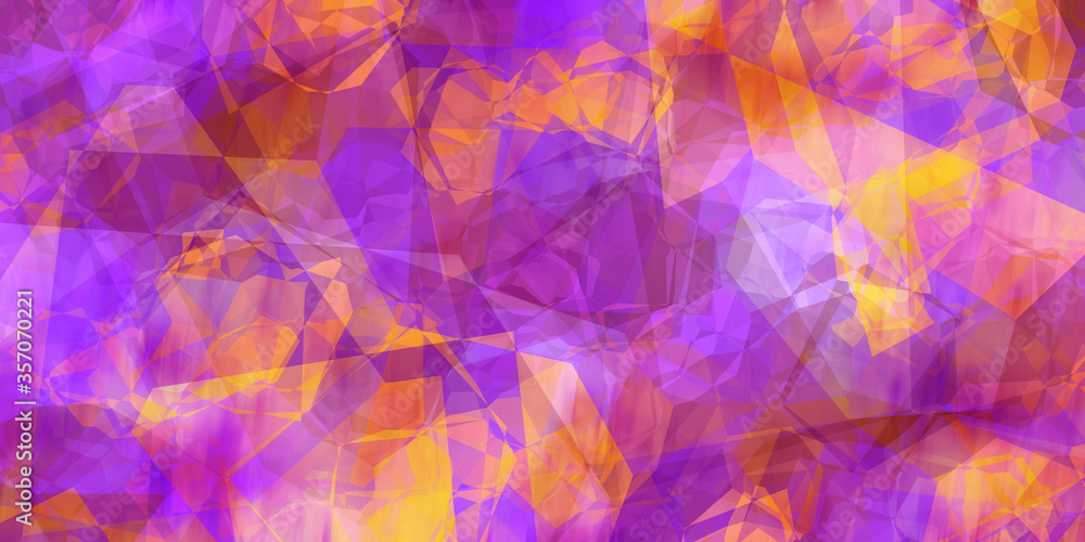 purple and orange shapes and smudges abstract background