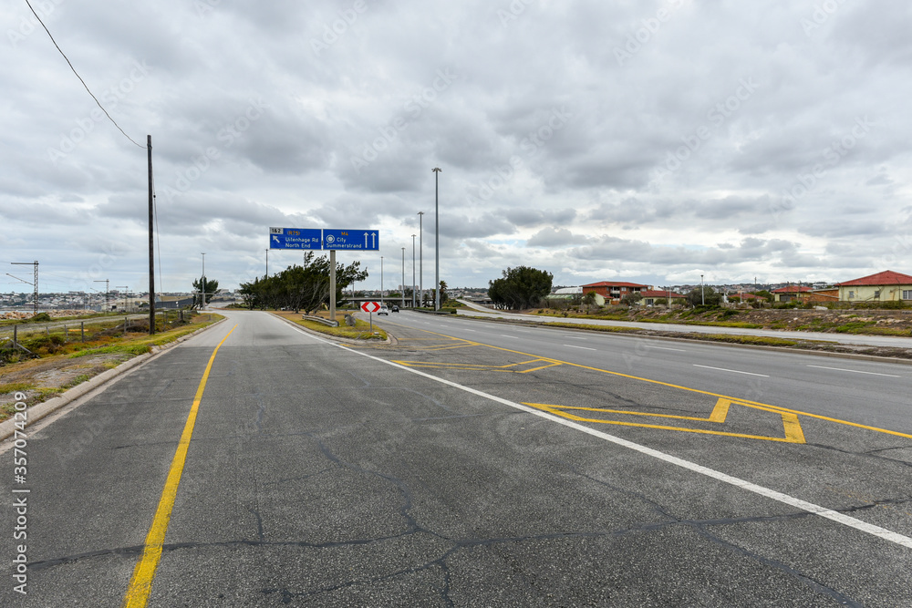 Highway at Port Elizabeth, Eastern Cape, South Africa