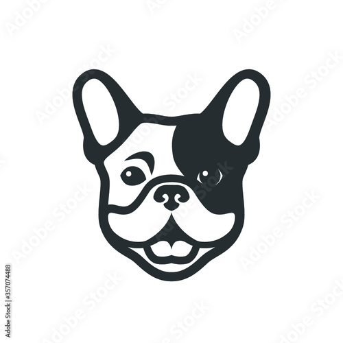 French bulldog - vector illustration