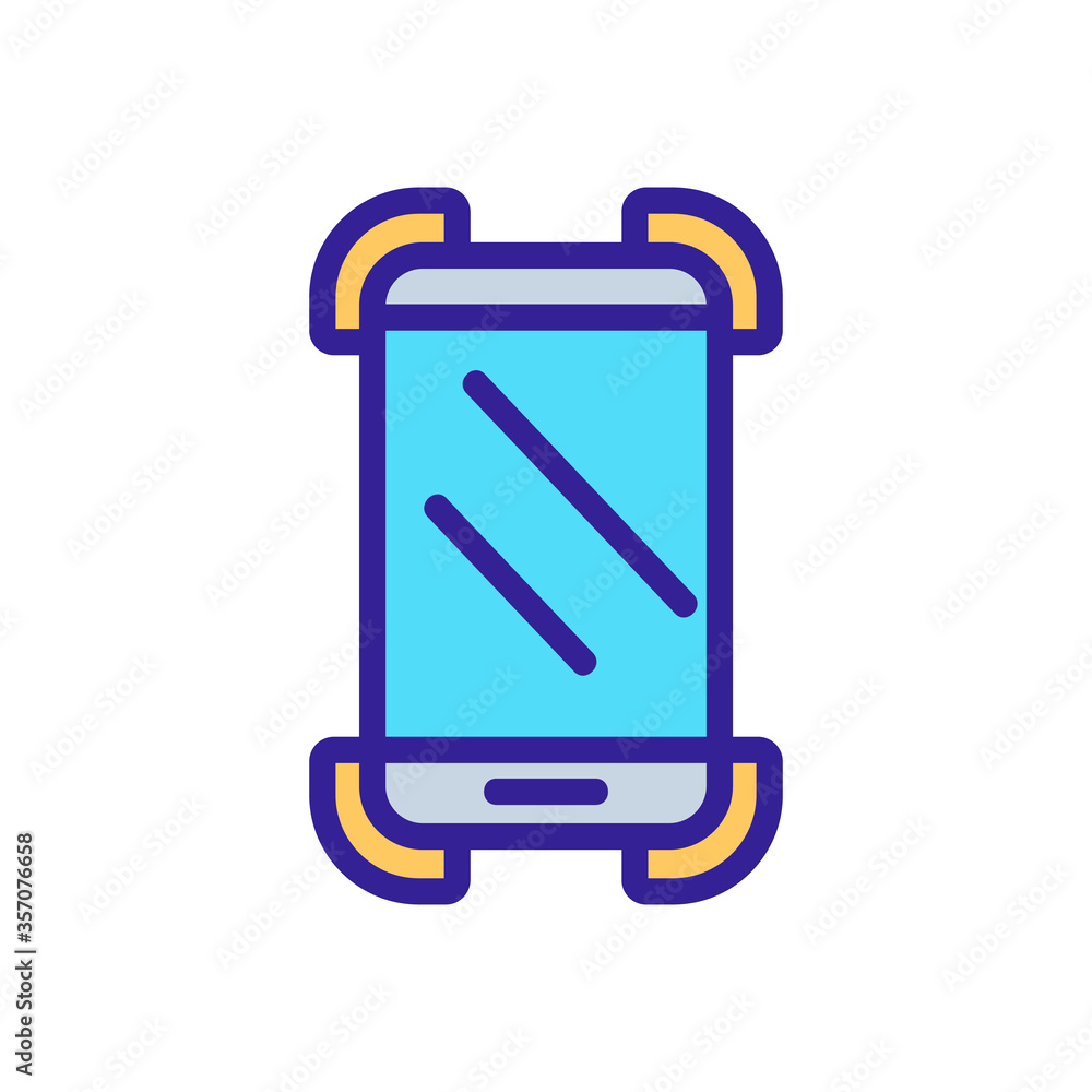 phone case for digital gadget icon vector. phone case for digital gadget sign. isolated color symbol illustration phone case for digital gadget icon vector. phone case for digital gadget sign. isolated color symbol illustration