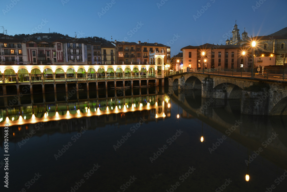 City of  Tolosa on the Orea river