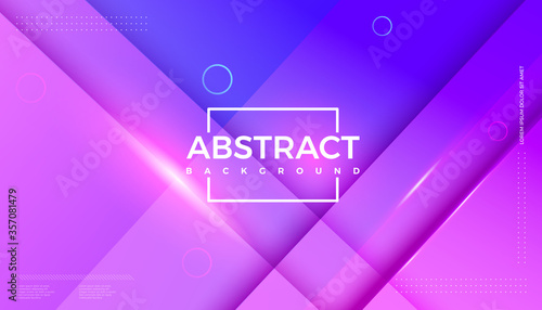 modern geometric shape abstract background gradient colorful. vector illustration