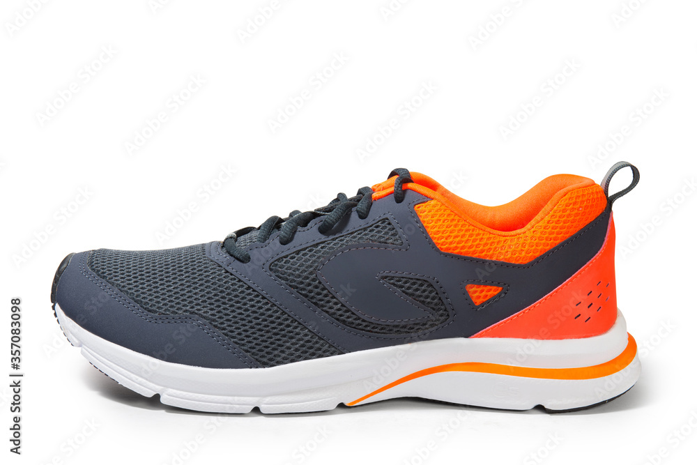 New running shoe isolated on white background with clipping path