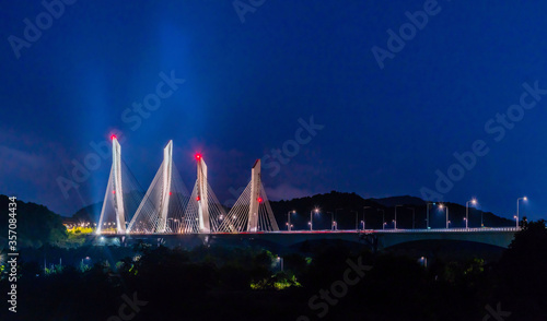 Night view of Aramchangyo bridge photo