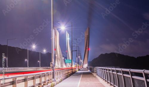 Night view of Aramchangyo bridge photo