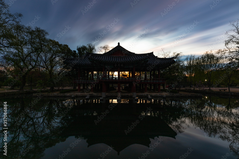 Obraz premium 전통적인 한국 풍경