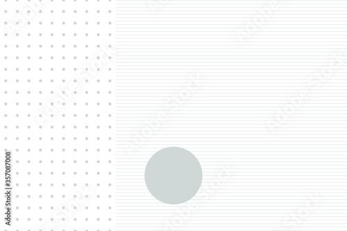 Modern line with dots pattern  vector background.