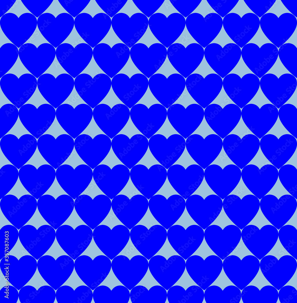 Love heart seamless repeat pattern background Love heart seamless repeat pattern background