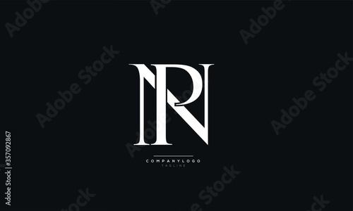 NP PN N P Letter Logo Alphabet Design Icon Vector Symbol
