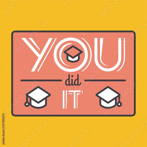 you did it poster