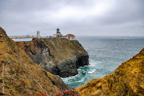 Point Bonita lighthouse in San Francisco  photo