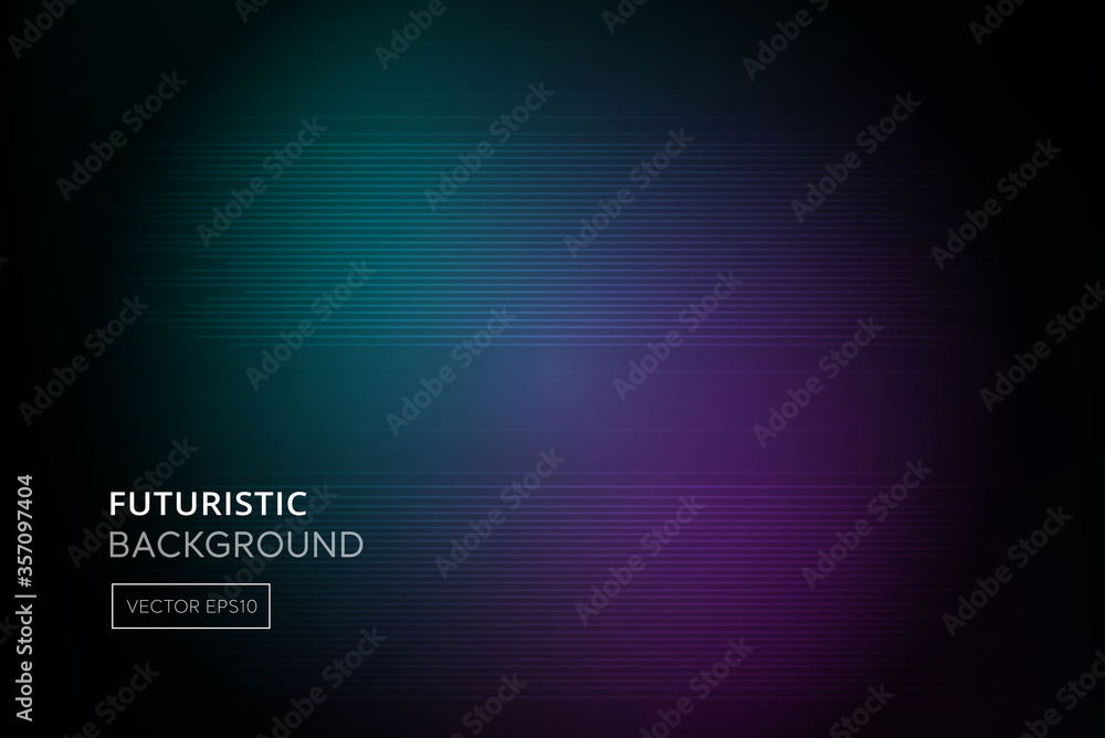 Dark gradient futuristic cyberpunk background with greenish and pink glowing light in the middle Dark gradient futuristic cyberpunk background with greenish and pink glowing light in the middle