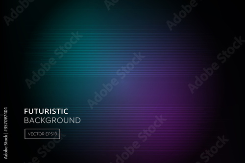 Dark gradient futuristic cyberpunk background with greenish and pink glowing light in the middle