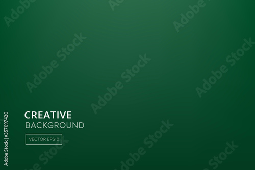 Dark pine geen smooth gradient abstract background