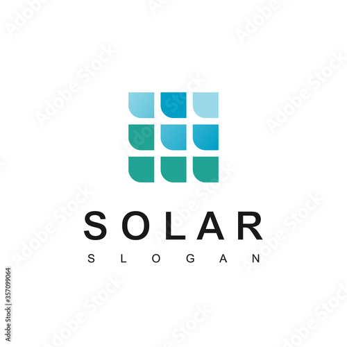 Solar Energy Logo Design Template