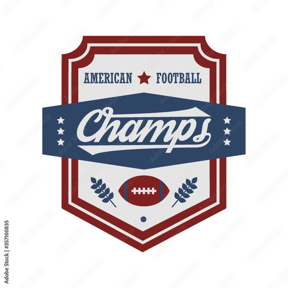 american football badge american football badge