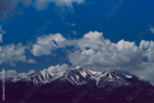 Collegiate peaks near Buena Vista, Colorado 