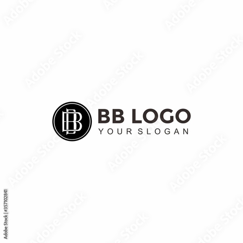 monogram logo formed from initials letters looks elegant, simple, luxurious, suitable for companies such as fashion, beauty products, hotels, retail, and others