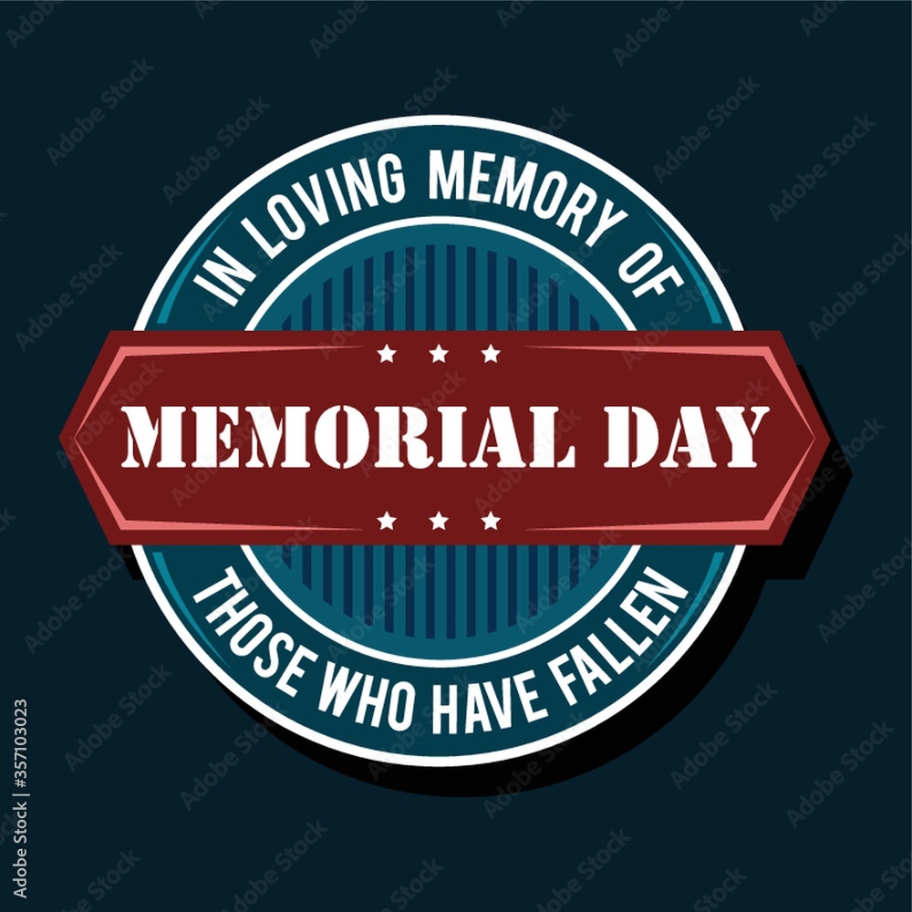 Obraz premium memorial day