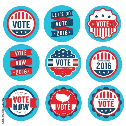 voting badge icons