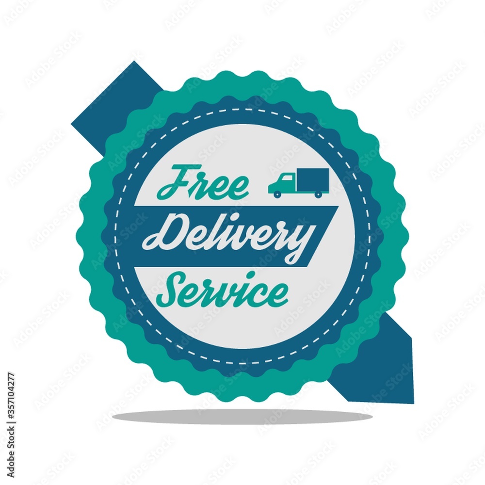 free delivery services label free delivery services label