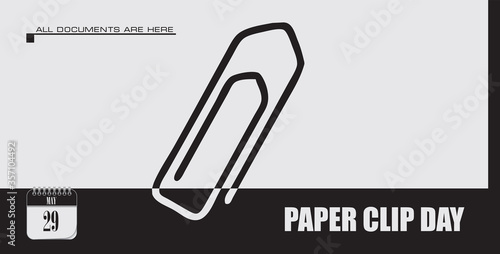 Postcard Paper Clip Day