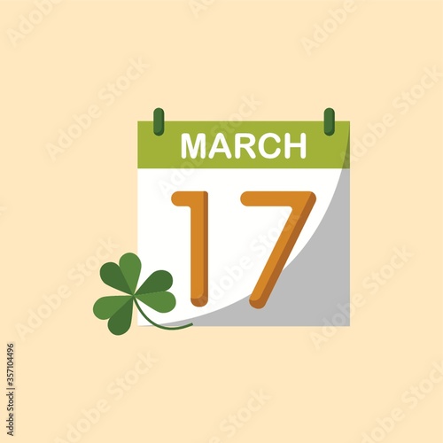 st patrick's date 17 march