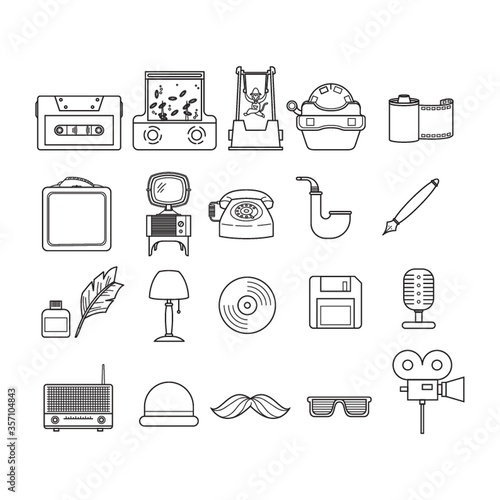 retro icons