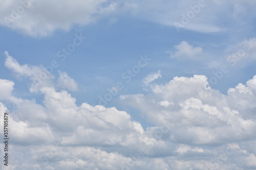 blue sky background and cloud.