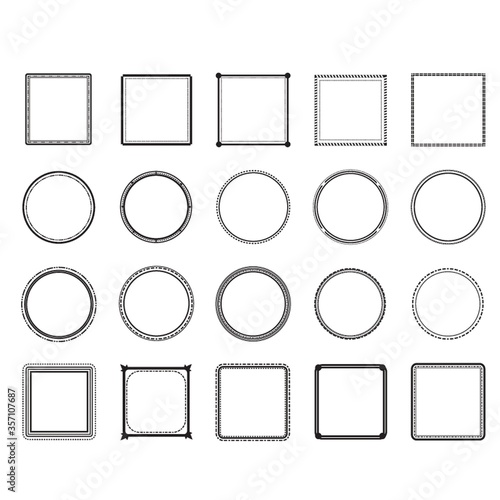 collection of frames