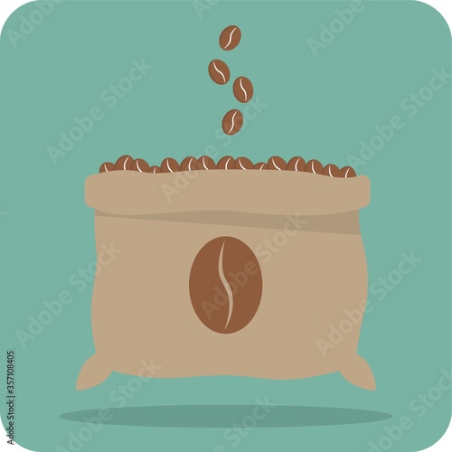coffee bean bag