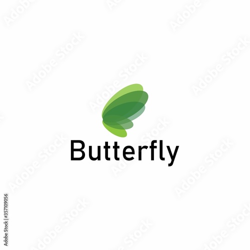 butterfly logo illustrations are suitable for companies such as energy, health, business consulting 